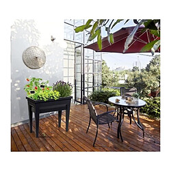 EDA Plastiques EDA Espace Potager Veg & Table - Anthracite