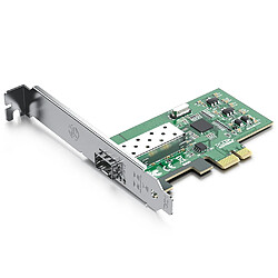 HCX i210-AS Carte Réseau SFP - PCIe - Gigabit Ethernet - Puce Intel