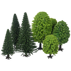 Set d'arbres forêt mixte modélisme