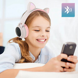 Avis Avizar Casque audio Bluetooth oreilles chat - Beige