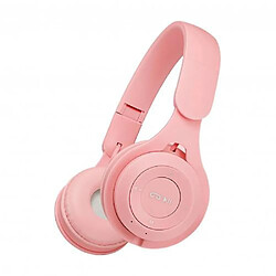 Casque audio Bluetooth enfant - Rose
