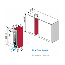 Avis Cave à vin encastrable 7 bouteilles - LM78 - LE CHAI · Reconditionné
