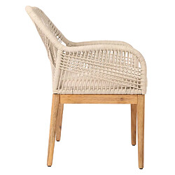 Acheter Mendler Chaise de jardin - Beige
