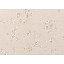 Mendler Lot de 2 chaises de jardin - Beige