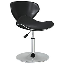 VIDAXL Chaise - Noir