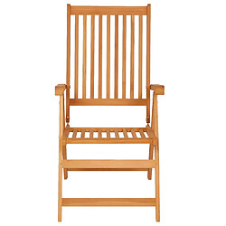 Acheter vidaXL Chaises de jardin - Lot de 6 avec coussins bordeaux