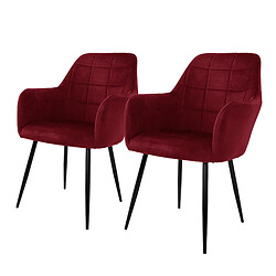 ECD Germany Chaises - Bordeaux