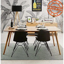 Alterego Chaise design GAUDY noire