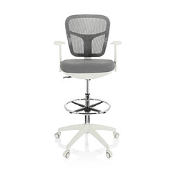 HJH OFFICE Tabouret technique TOP WORK 108 W - Gris