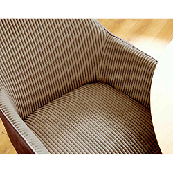 Lisa Design Fauteuil Lormi - Taupe pas cher