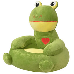 vidaXL Chaise pour enfants Grenouille - Verte