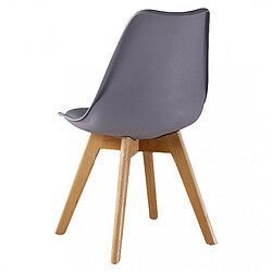 Acheter Life Interiors Lot de 4 chaises Lorenzo - Gris
