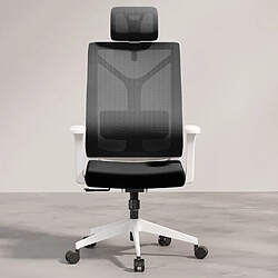 ICONIK INTERIOR Chaise de bureau ergonomique avec roulettes et accoudoirs - Ergal Orange