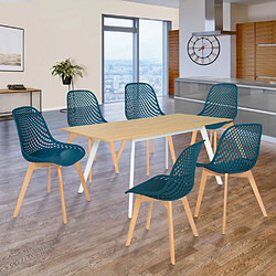 Idmarket MANDY x6 - Bleu