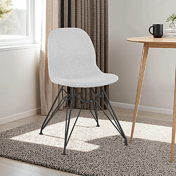 Alterego Chaise DECLIK - Grise claire