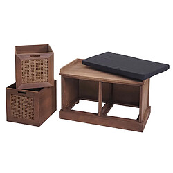 Mendler Vestiaire à chaussures - Marron