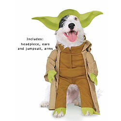 Rubie's Déguisement Yoda pour chien - Taille M pas cher