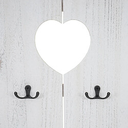 Mendler Portemanteau mural HOME - Blanc pas cher