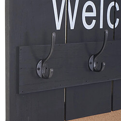 Acheter Mendler Vestiaire mural en paulownia - Gris foncé