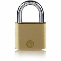 YALE Verrouillage Aluminium Laiton 40 mm