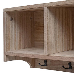 Acheter Mendler Étagère murale vestiaire - Brun