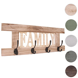 Mendler Portemanteau mural Family - Brun
