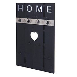 Mendler Vestiaire mural porte-manteaux - Gris