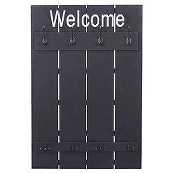 Avis Mendler Vestiaire mural en paulownia - Gris foncé