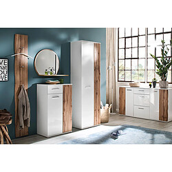 Acheter Pegane Vestiaire mural - Chêne