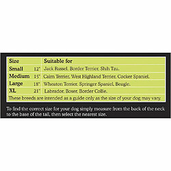 Avis Rosewood Veste à LED pour chien - Taille 15