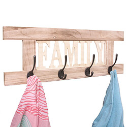 Mendler Portemanteau mural Family - Brun