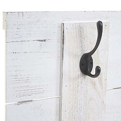 Mendler Portemanteau mural - Blanc pas cher