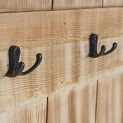 Acheter Mendler Vestiaire mural métal - Marron