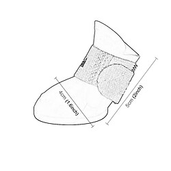 Acheter Wewoo Chaussures Imperméables pour Chien - Taille M - Noir