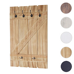 Mendler Vestiaire mural métal - Marron