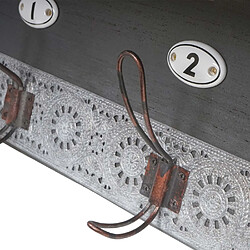 Avis Mendler Vestiaire mural avec patères - Gris