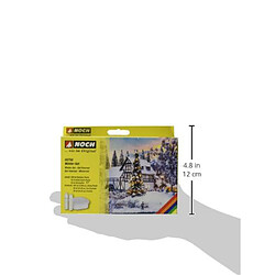 Terrain hivernal modélisme ferroviaire