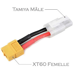Avis Cordon adaptateur XT60 vers Tamiya