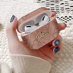 Guess maroquinerie Coque AirPods Pro - Rose pas cher