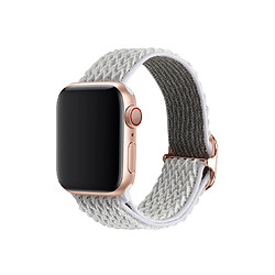 Bracelet nylon pour Apple Watch (42-44mm) - Blanc