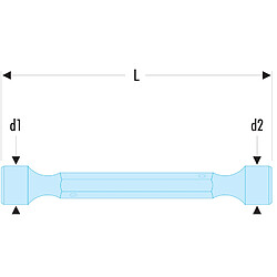 Facom Clé à béquilles doubles