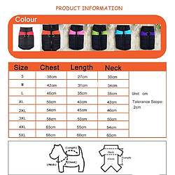 Avis Wewoo Vêtements Ski pour Chien M Rose