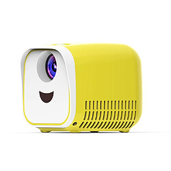 Avis Wewoo Vidéoprojecteur LED Projecteur pour enfants Mini - haut-parleur portable Jaune