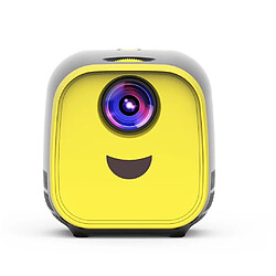 Wewoo Vidéoprojecteur LED Projecteur pour enfants Mini - haut-parleur portable Jaune pas cher