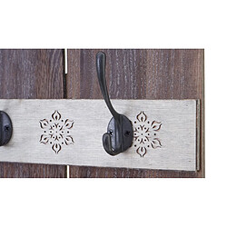 Avis Mendler Portemanteau mural en paulownia - Brun