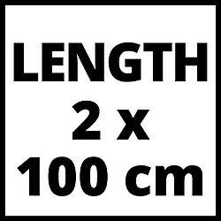 Einhell Rail de guidage scie circulaire 2x1000 mm