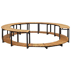 vidaXL Cadre de Spa 273x53 cm Bois