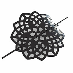 Paris prix embrasse broche rideau Rosae - Noir Embrasse broche pour tringle à rideau - En fer - Couleur noire