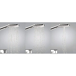Avis Hansgrohe Colonne de douche thermostatique Raindance - 2 jets - Argent