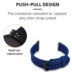 Avis Phonecare Bracelet SmoothSilicone Pour Garmin Venu 2 - Bleu Foncé